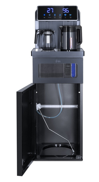 Кулер с чайным столиком Тиабар Ecotronic TB33-LNR UV dark grey 