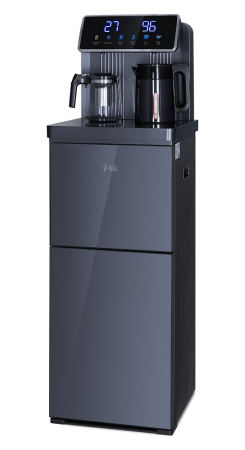 Кулер с чайным столиком Тиабар Ecotronic TB35-LFR dark grey с холодильником