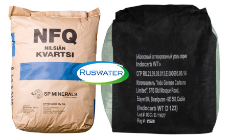 Комплект фильтрующих материалов Ruswater PRO Indo German