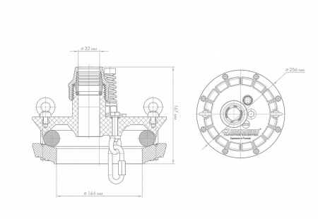 Оголовок скважинный Джилекс ОСП 140-160/32 Оголовок скважинный Джилекс ОСП 140-160/32