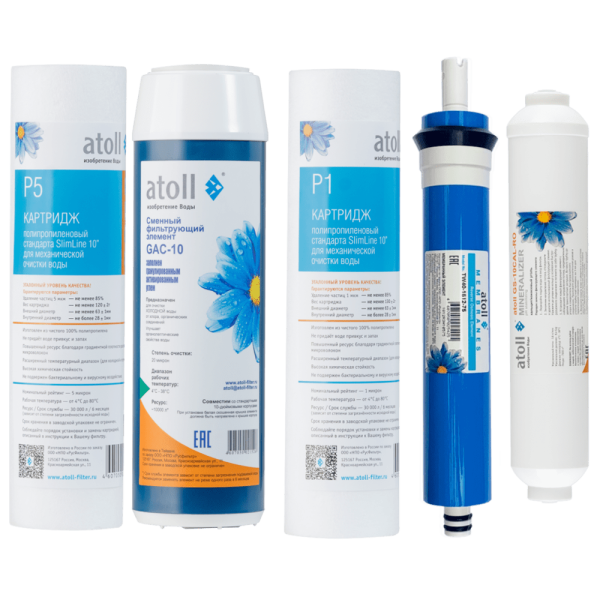 Набор картриджей atoll №103m STDA (для A-575m)