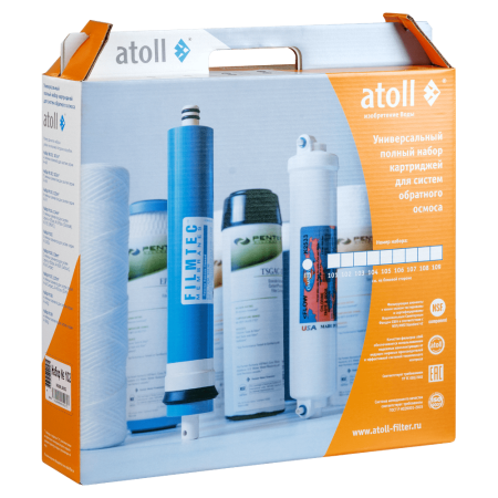 Набор картриджей atoll №114 STDA (для Slim А-4200)