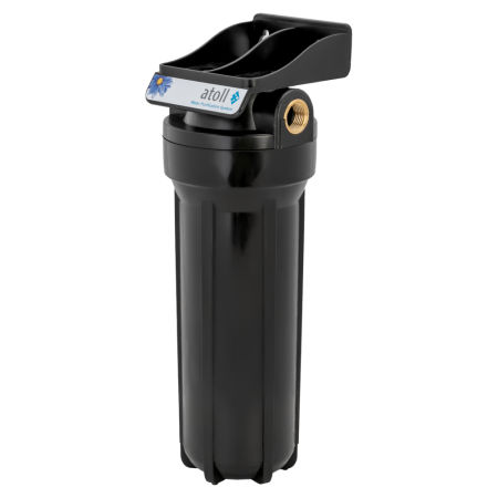 Корпус фильтра атолл Патриот SL10-1/2 для гор воды с картриджем МП-5 (намотка)