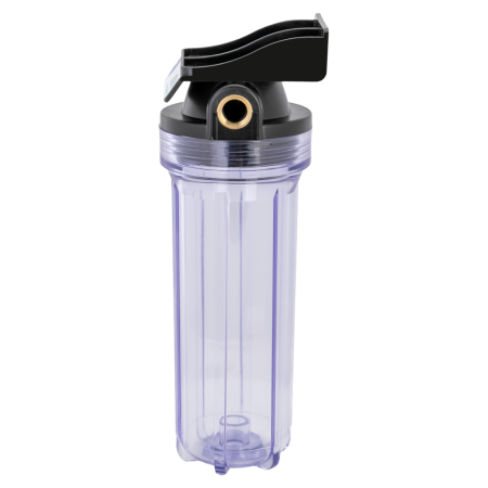 Корпус фильтра атолл Патриот SL10-3/4 прозрачный (без картриджа)